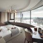 Corniche Penthouse B | Master bedroom | Interior Designers